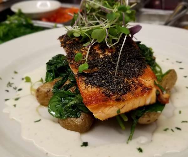 Crusted Salmon