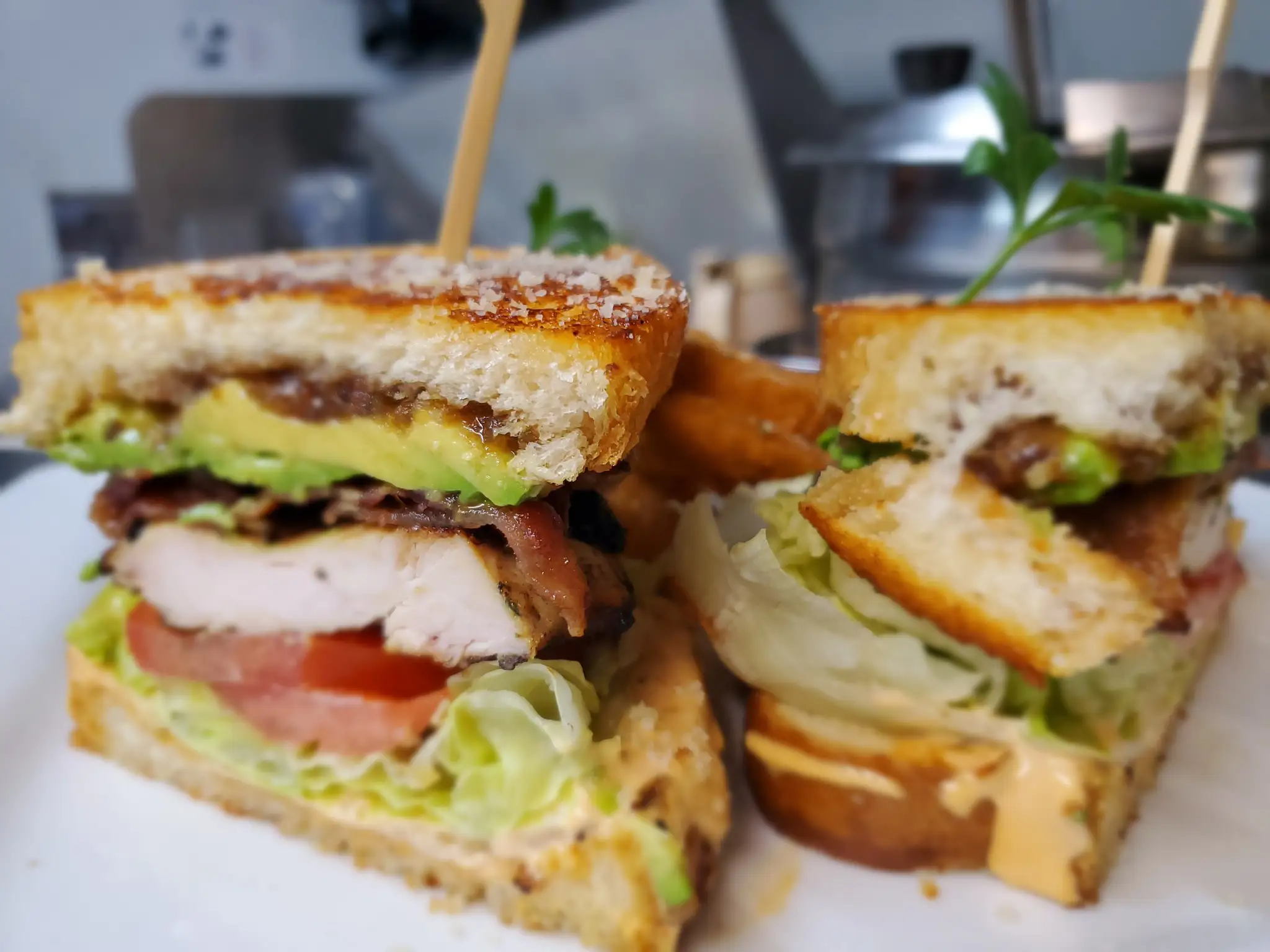 bacon jam chicken club