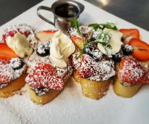 Crème Brulee French toast
