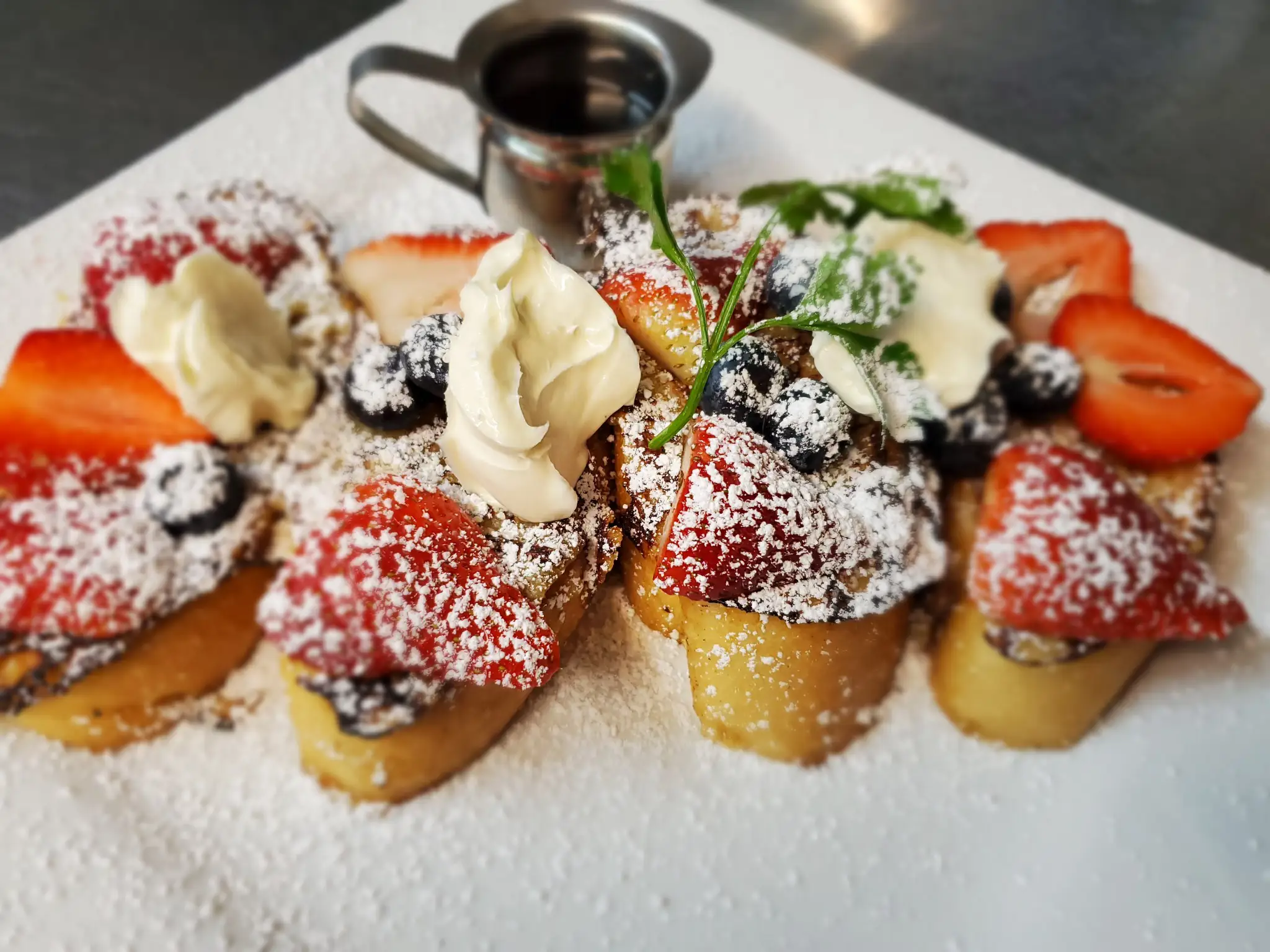Crème Brulee French toast
